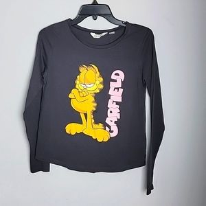 Women's H&M  Garfield Shirt